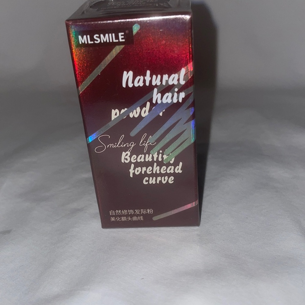 BNIB MLSMILE Natural Hair Powder, Dark Brown, 0.06